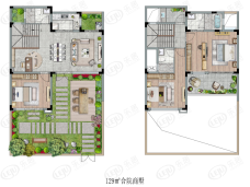 保利和光屿湖3室2厅3卫户型图