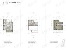 金科御临湖山5室3厅4卫户型图