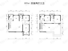 颐合府4室2厅3卫户型图