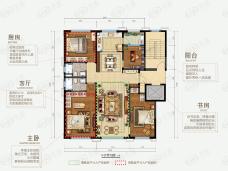 俊发·生态半岛D-2户型户型图