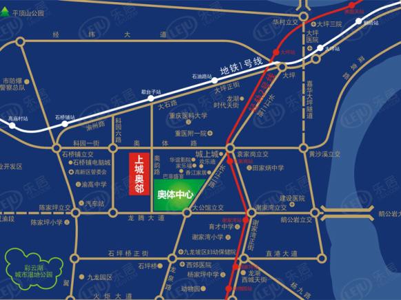 位置交通图