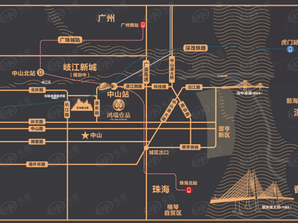 位置交通图