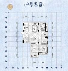 万泰新语3室2厅2卫户型图