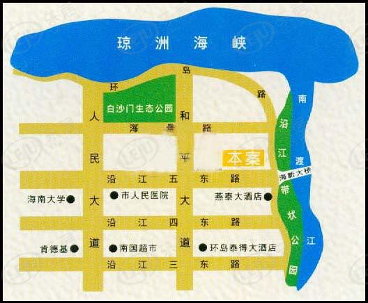位置交通图