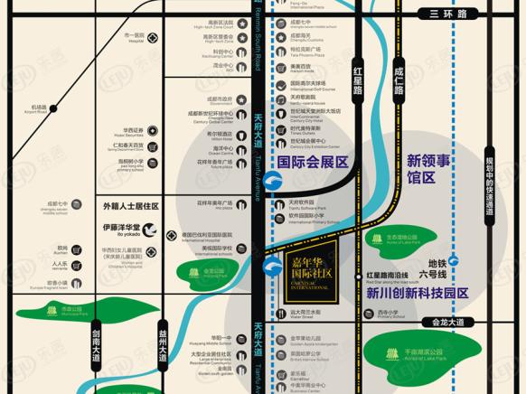 位置交通图