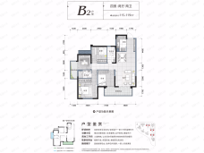 光明城市B2户型户型图