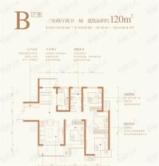 金辉公园里A1户型户型图