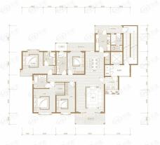 海南天鹅湾4室2厅3卫户型图