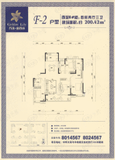 万浩金百合户型图