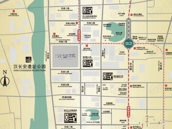 位置交通图