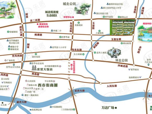 位置交通图