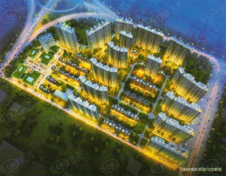 东二环商圈万科金域东郡最新价格来袭，约12000元/㎡，户型面积70~204㎡