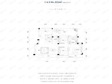 联投梓山郡4室2厅2卫户型图