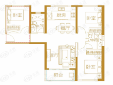 保利·玺樾D1户型图