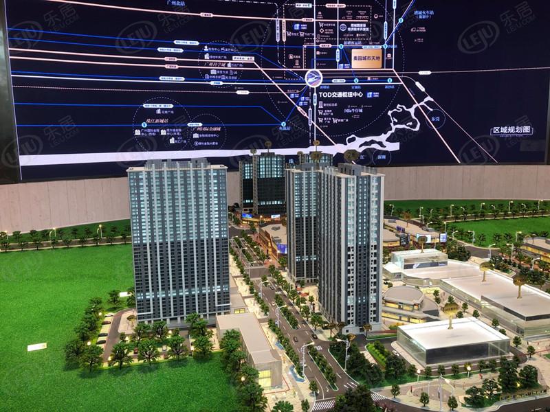 广州增城新塘奥园城市天地正在热销 单价约10000元/㎡