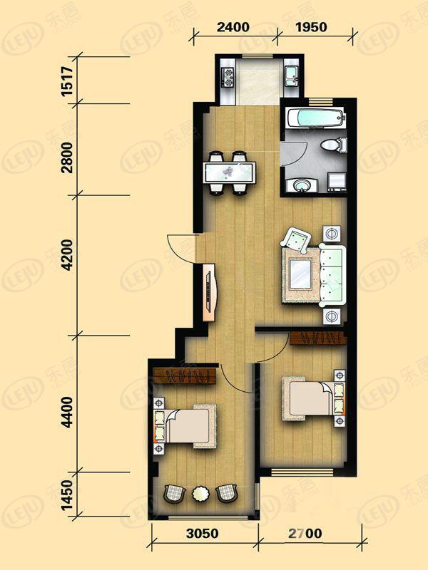 东盛澳景园住宅,公寓户型图一览  看看能否是你的需要？