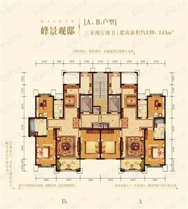 鲁德海德堡 图解看房