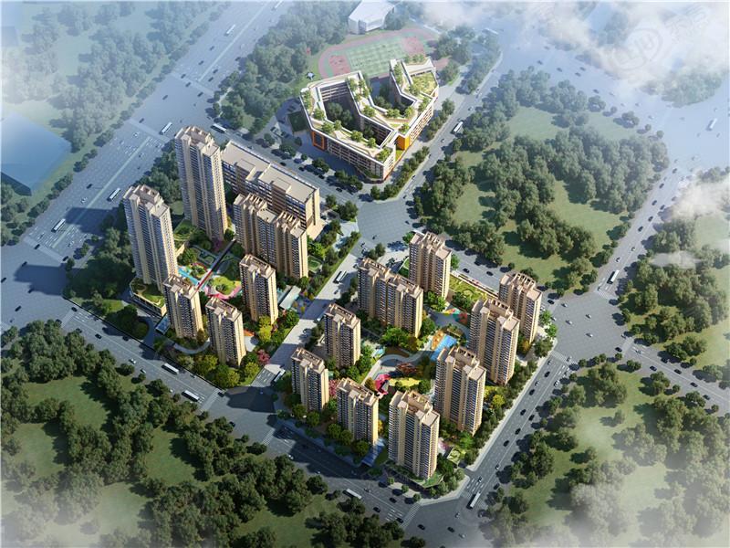 房价直击|中国铁建国际城：目前在售83-128平米3-4房单位