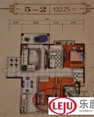 施格名门3室2厅2卫户型图