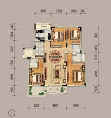 绿地山鼎庄园B户型户型图