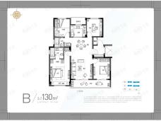 融信大发弘阳沁澜B户型户型图