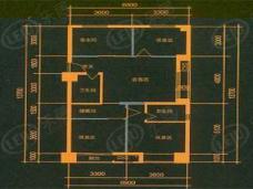 斯坦福2(平方）房型: 一房;  面积段: 47 －55 平方米;
户型图