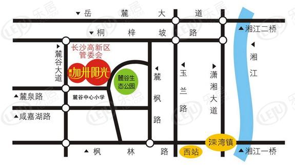 位置交通图