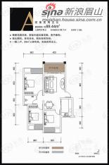 众和铭座3室2厅1卫户型图