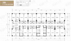 蓝润ISC3-31层公寓户型图户型图