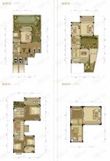 牧山康桥郡独栋B户型-赠送面积216㎡户型图