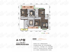 林馨苑4室2厅2卫户型图