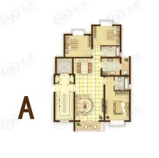 镇江美林湾3室2厅4卫户型图