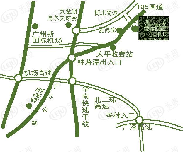 从化珠江壹城·国际城，位于广州地铁14号线神岗站附近（导航：珠江壹城国际城）毗邻地铁14号线沿线属于从化，预计价格为16500。