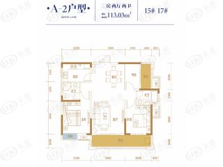 方略城市广场A-2户型户型图