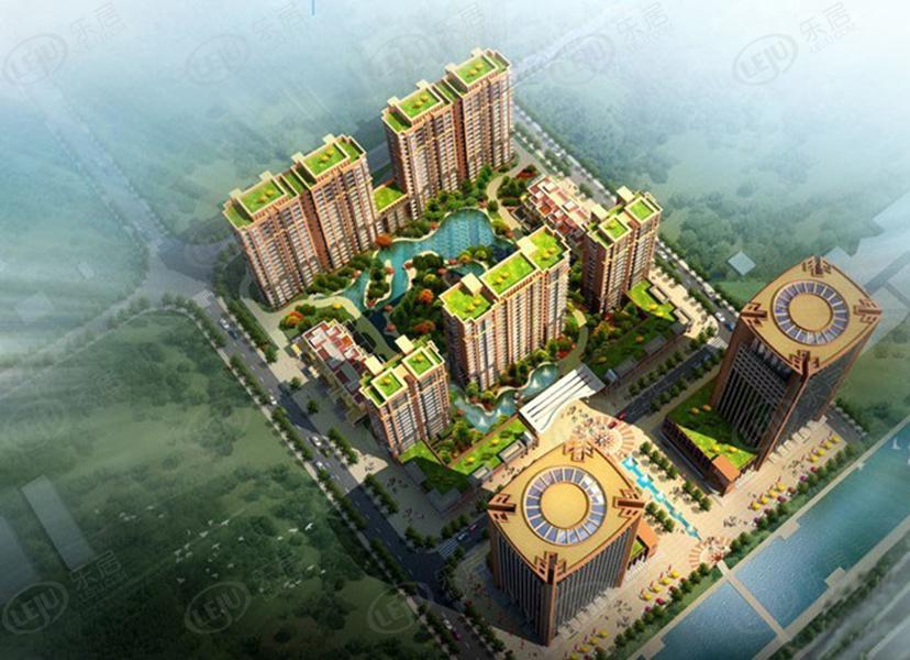 路北金色河畔公寓最新价格来袭，约8500元/㎡，户型建面约46.42~107.75㎡