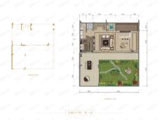 龙湖長滩原麓5室4厅5卫户型图