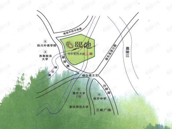 位置交通图