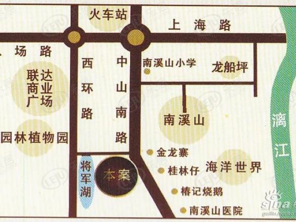 位置交通图