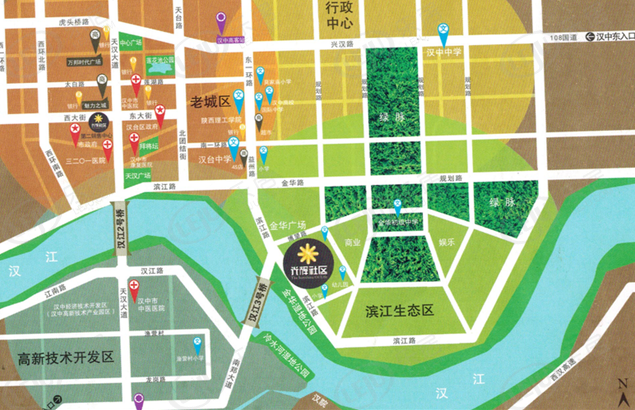 汉台光辉社区熙岸C2区 报价公布 约2800元/㎡