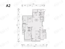 安展蔚然家园5室2厅3卫户型图