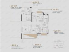 绿都观澜府逸澜C3户型户型图