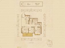 龙光天瀛C户型户型图