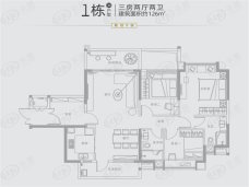 完美金鹰广场1栋户型图