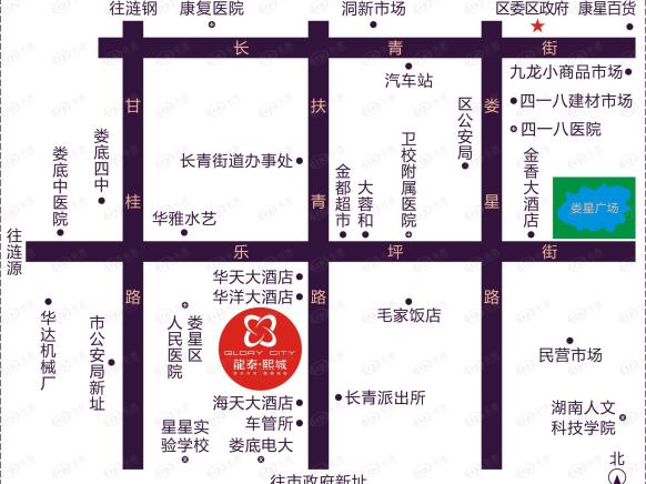 位置交通图