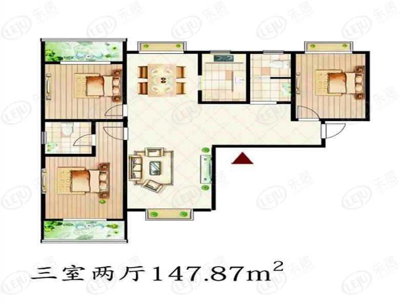 项目介绍| 宛城万政大帝苑主力户型为84.9~147.87㎡