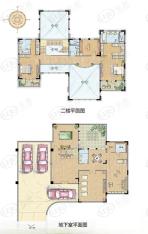 太湖锦园4室3厅6卫户型图