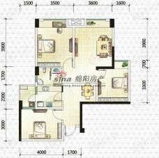 富临大都会G型户型图