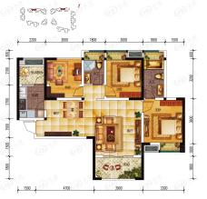 银诚东方国际C2户型户型图