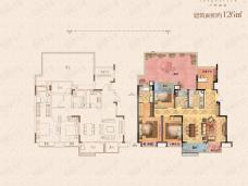 荣里4室2厅2卫户型图