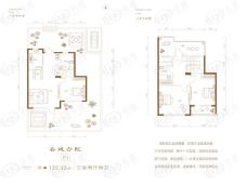 怡居·春风十里三室两厅两卫户型图